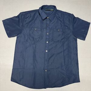 Stillwater Supply Co Men's Short sleeve Fishing Shirt Size L Lightweight Ripstop